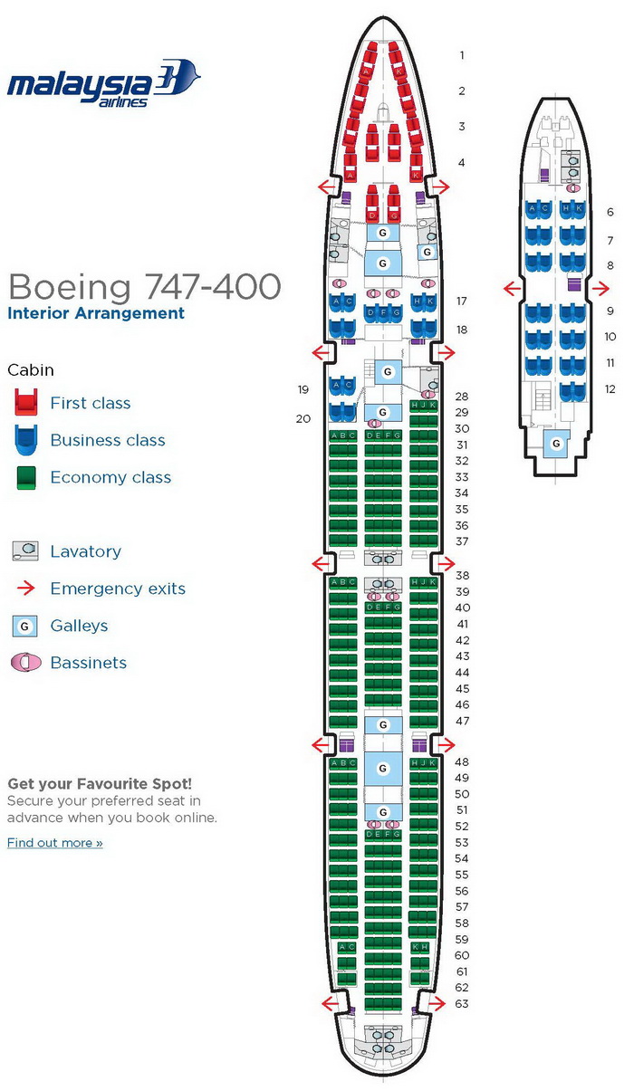 Ba 744 seat map
